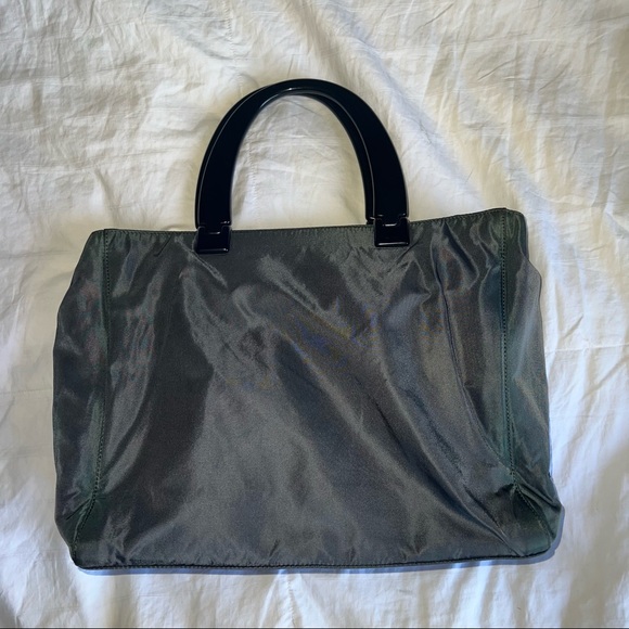 Charcoal Grey Prada Shopper Bag - Picture 4 of 6